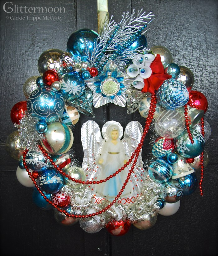 Ice Angel The angel is an old topper - she lights up!