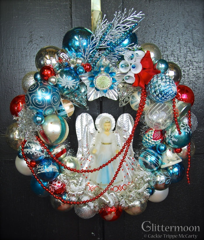 Ice Angel Wreath