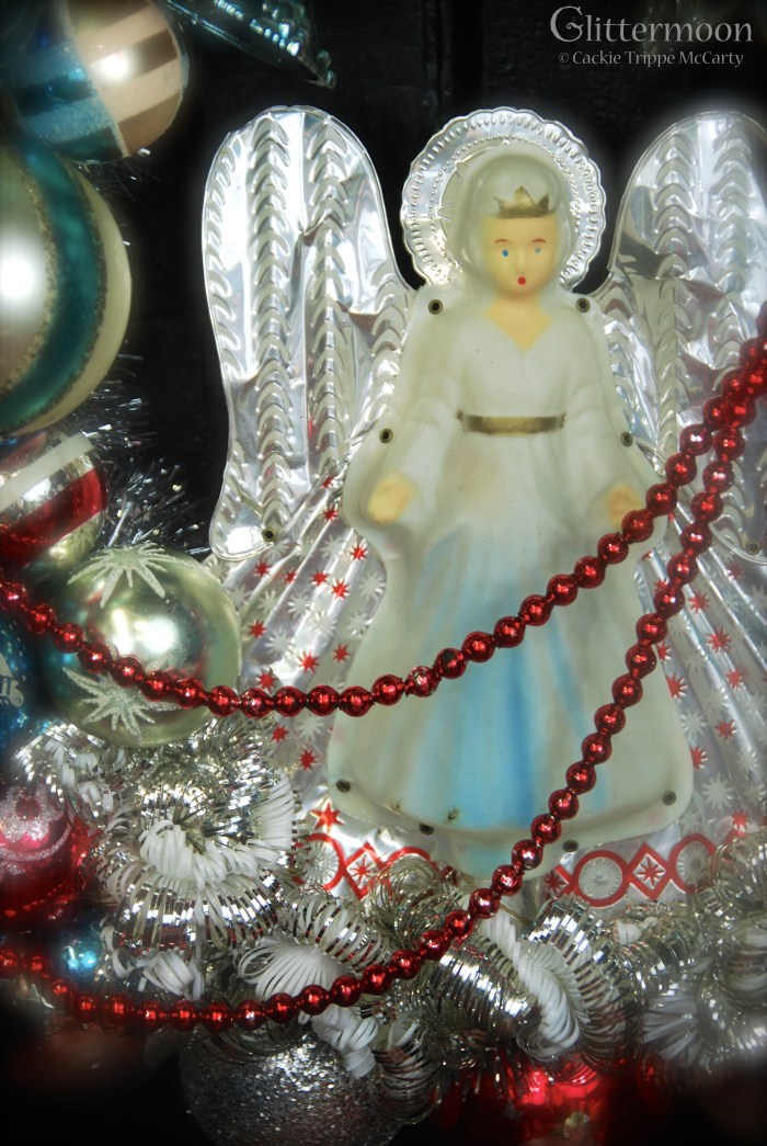 Detail of Ice Angel Wreath