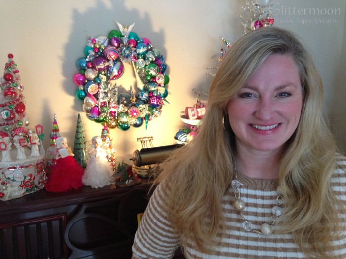 Joy and her wreath (1)