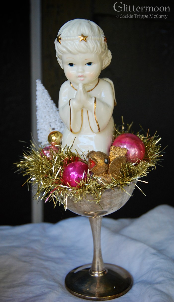 Praying Angel Mini Topiary