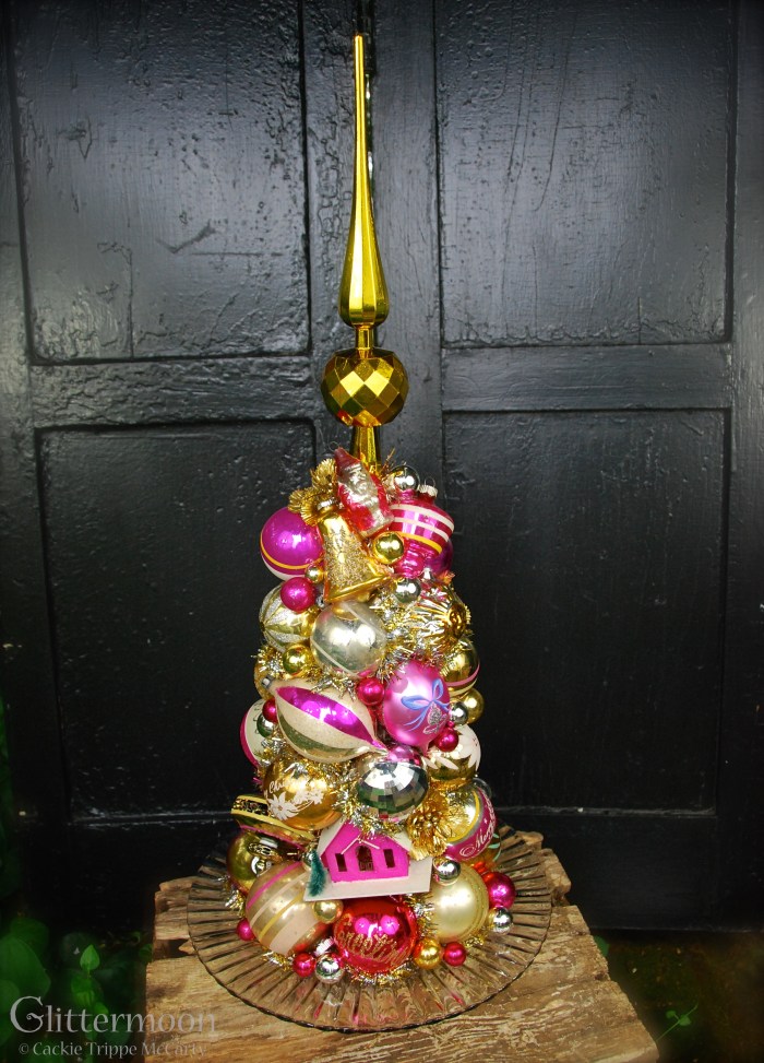 Pink Gold Topiary