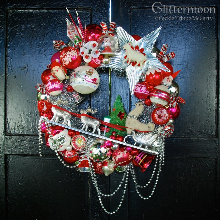 Llama Takes Over Wreath