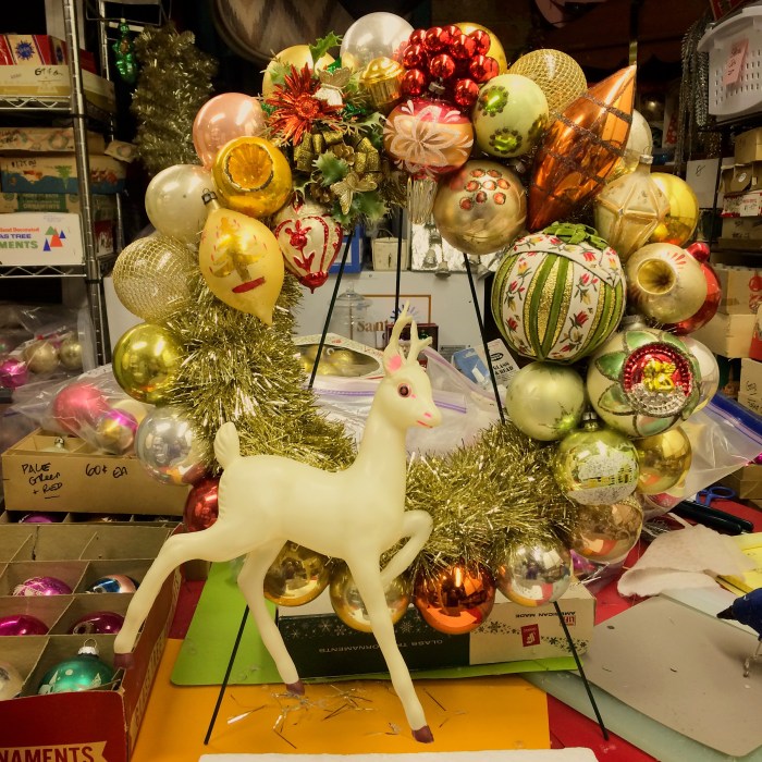 "Christmas Tapestry" in progress