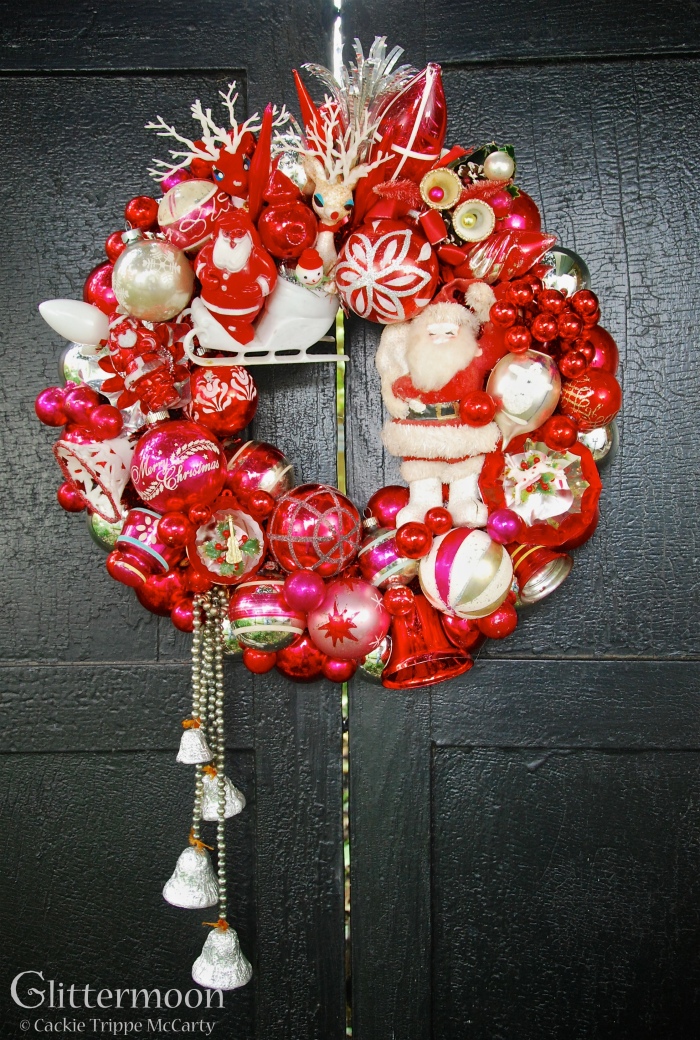 It's Red Wreath © Glittermoon Vintage Christmas 2016