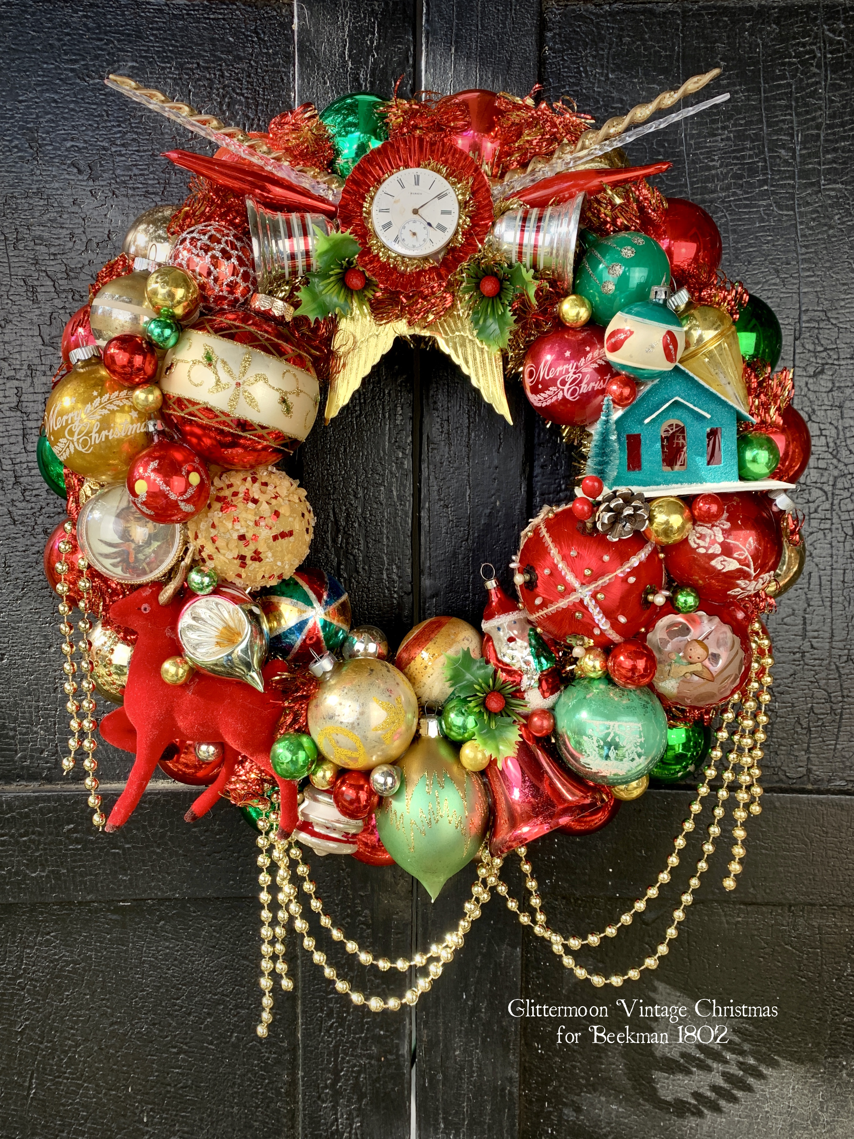 Time After Time wreath for Beekman 1802